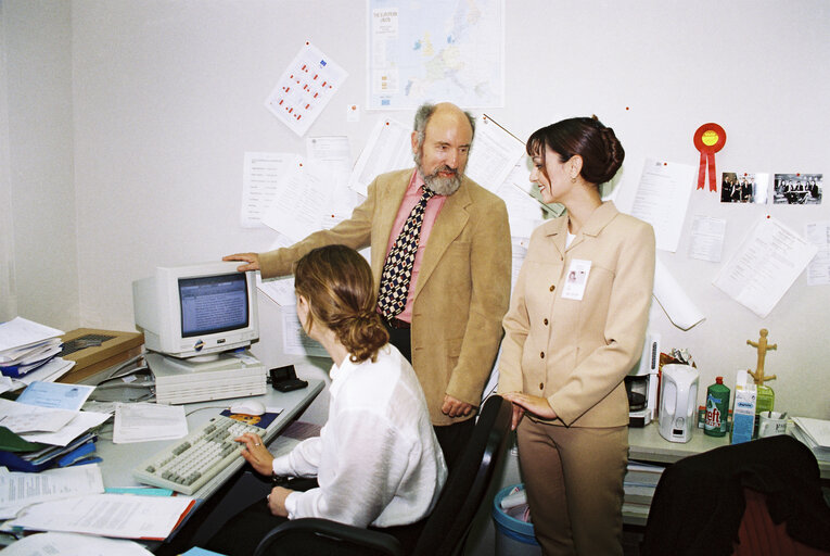 MEP Phillip WHITEHEAD with WWF activist