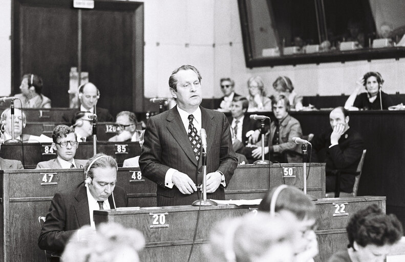 Снимка 9: Plenary session Strasbourg may 1976