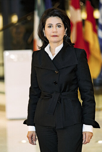 MEP Rodi KRATSA-TSAGAROPOIULOU   at the European Parliament in Strasbourg