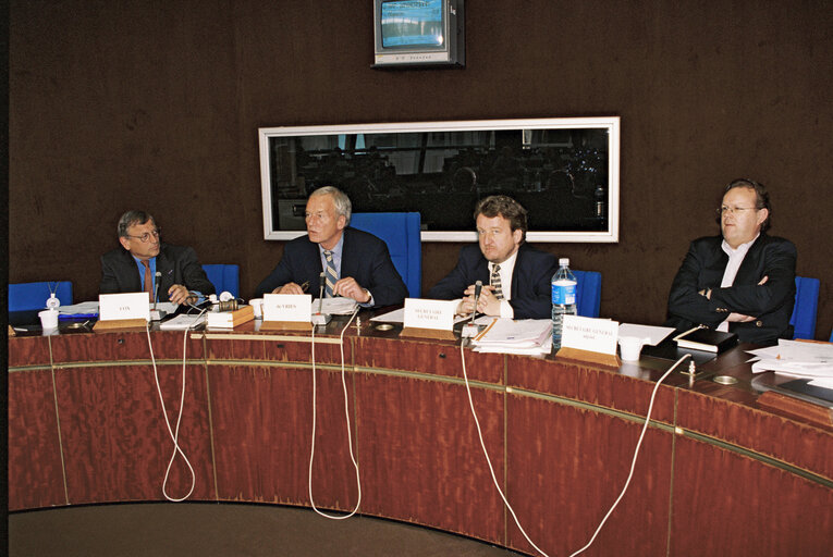 Nuotrauka 4: Meeting at the European Parliament in Strasbourg