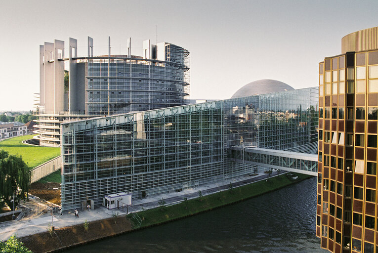 LOW Building at the European Parliament in Strasbourg
