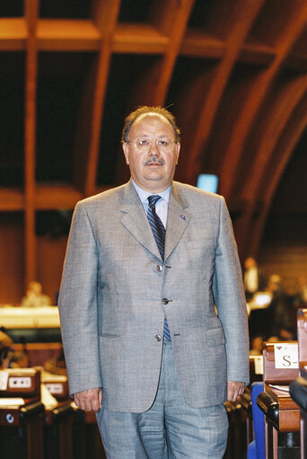 MEP Pietro Antonio DI PRIMA at the European Parliament in Strasbourg