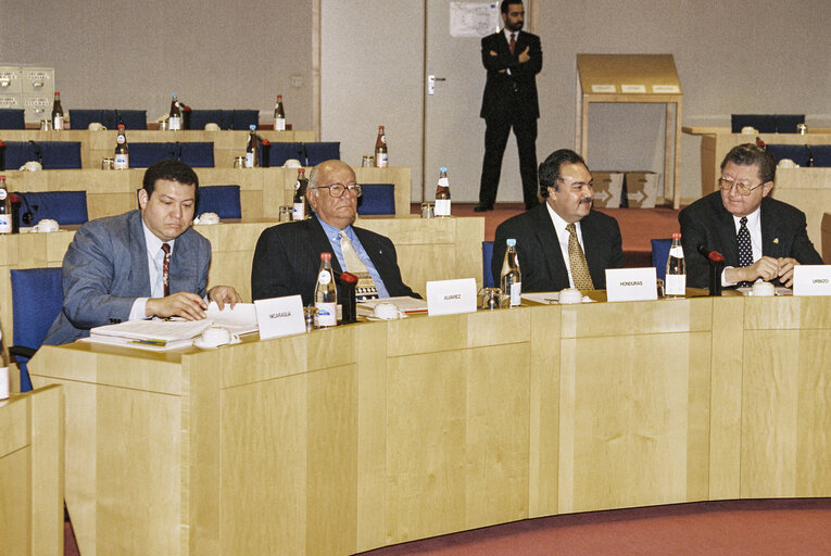 Photo 4 : EU - Central America Meeting at the European Parliament in Brussels