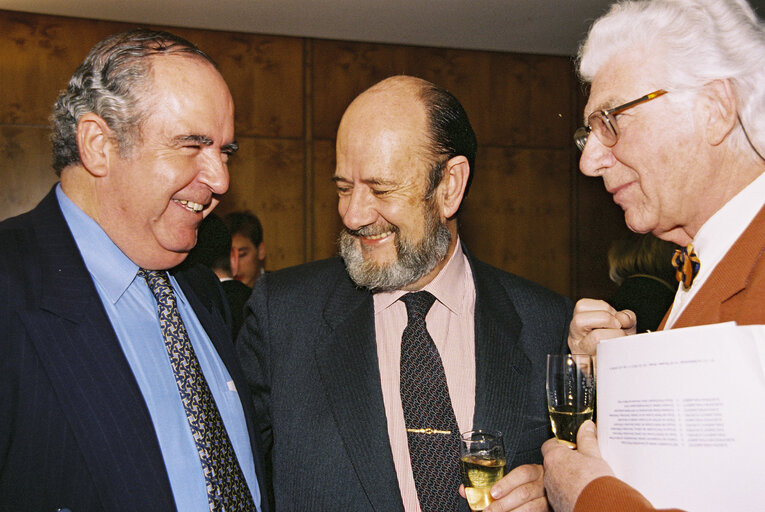 Reception on the occasion of Otto von Habsburg's birthday in the European Parliament