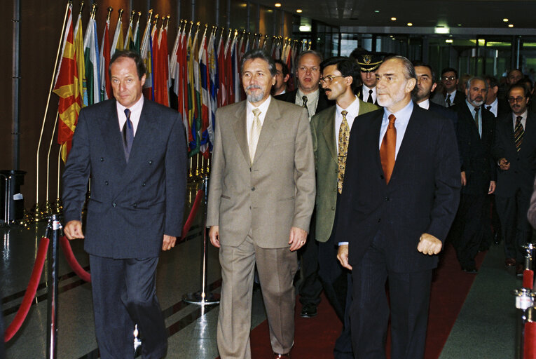 Photo 8: Visit by the President of Romania