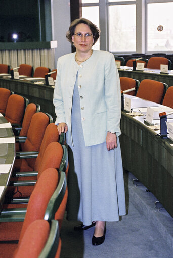 Nuotrauka 3: MEP Riitta MYLLER at the European Parliament in Strasbourg