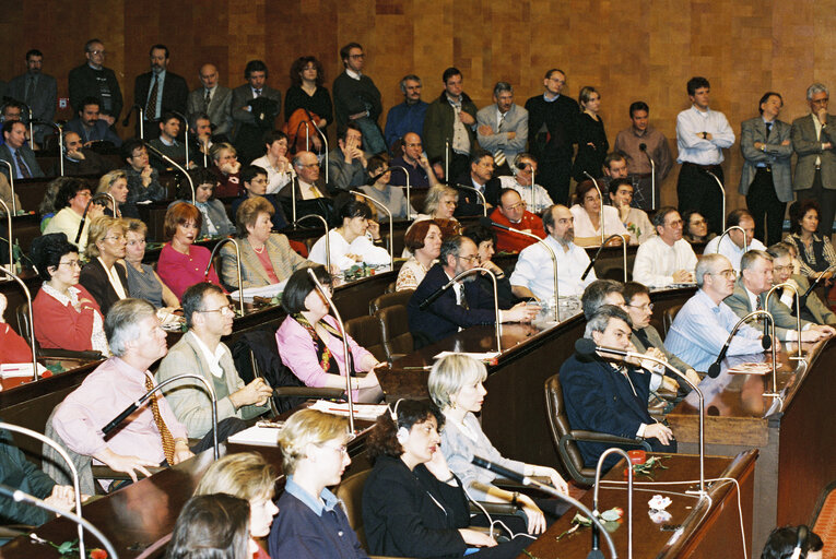Fotografia 25: Newly appointed Secretary General meets with the EP staff in Luxembourg