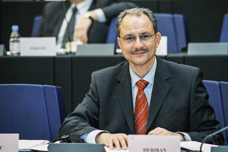 Jozef HERIBAN   at the European Parliament in Strasbourg