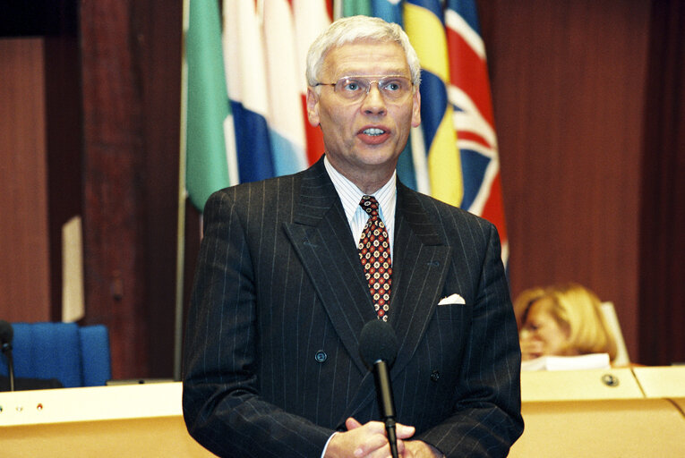 Fotografija 13: Plenary Session in Strasbourg. Dutch Presidency of the EU