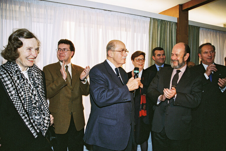 Reception on the occasion of Otto von Habsburg's birthday in the European Parliament