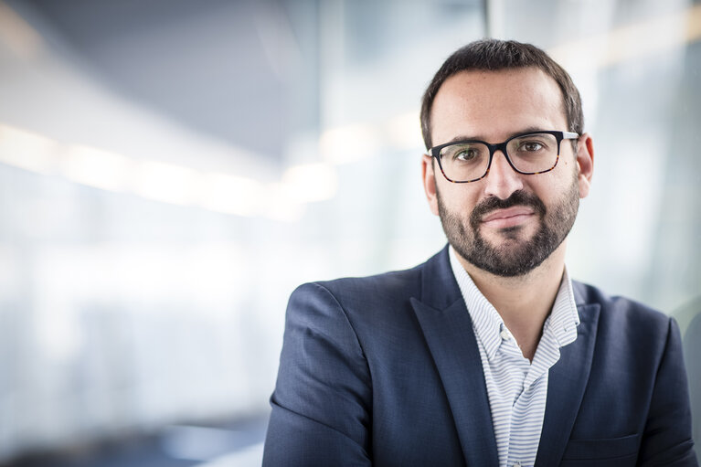 Sergio GUTIERREZ PRIETO in the European Paliament in Brussels