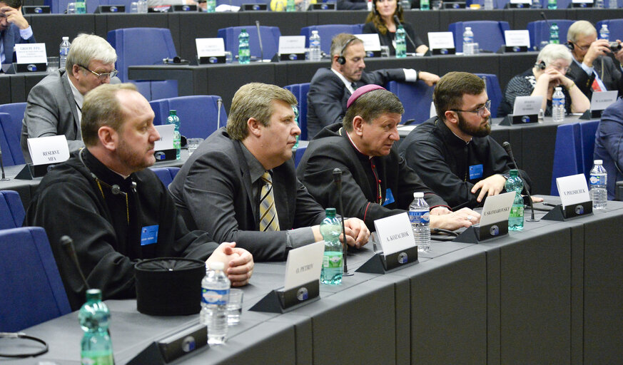 Fotogrāfija 9: Delegation to the EU-Ukraine Parliamentary Association Committee meeting - Exchange of views with representatives of religions from Ukraine