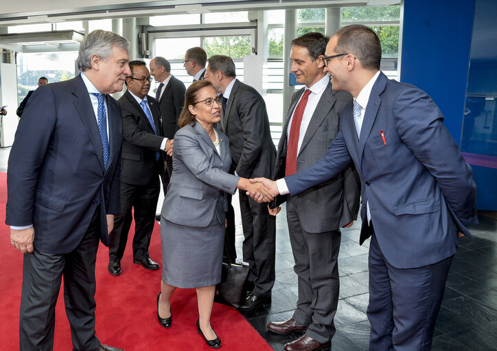 Fotografie 15: Official visit of President of the Republic of the Marshall Islands to the European Parliament in Strasbourg