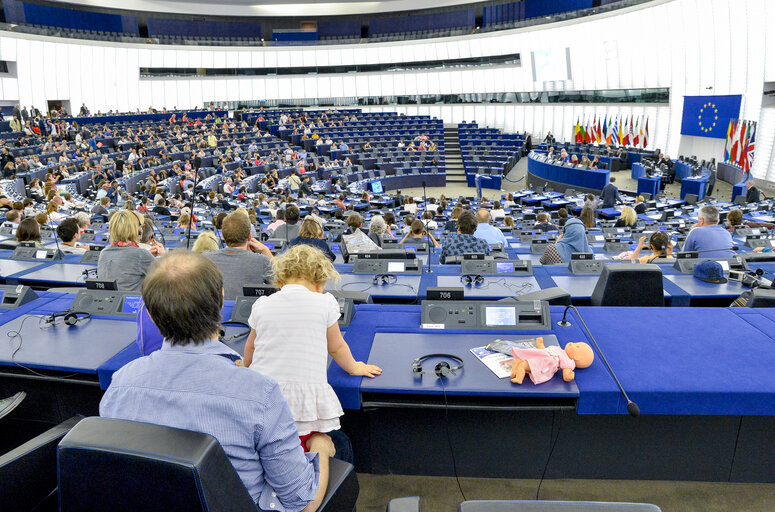 Open Day of the European institutions 2017 - Strasbourg -   Animation photo