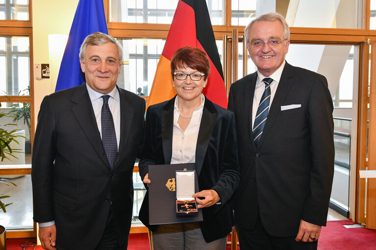 Fotó 8: Bundesverdienstkreuz (German Federal Cross of Merit) ceremony at the EP in presence of EP President