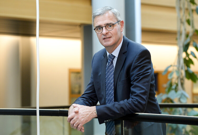 Fotografie 16: Marc JOULAUD in the European Parliament in Strasbourg