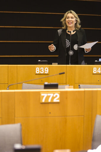 Fotogrāfija 16: Plenary session - Week 17 2017 in BrusselsVOTES followed by explanations of votes