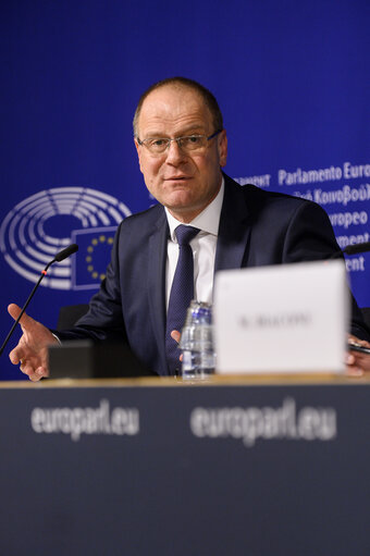 Foto 13: Press conference on ' 2018 - European Year of Cultural Heritage '