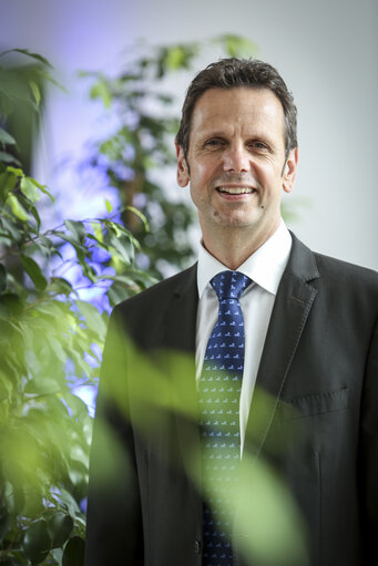 Fotografia 14: Bernd KOLMEL in the European Parliament in Brussels