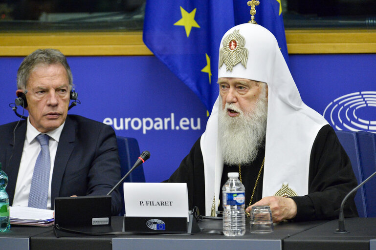 Fotogrāfija 15: Delegation to the EU-Ukraine Parliamentary Association Committee meeting - Exchange of views with representatives of religions from Ukraine