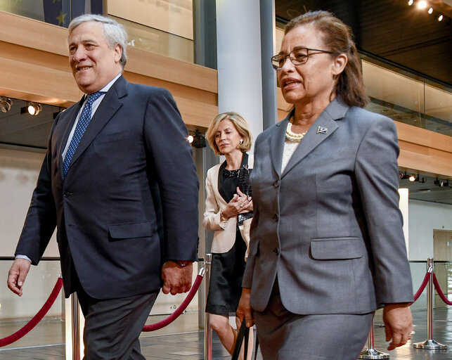 Fotografie 14: Official visit of President of the Republic of the Marshall Islands to the European Parliament in Strasbourg