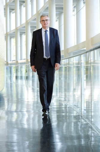 Foto 8: Marc JOULAUD in the European Parliament in Strasbourg