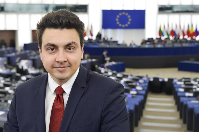 Fotografie 5: Momchil NEKOV in the European Parliament in Strasbourg