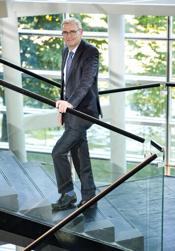 Foto 2: Marc JOULAUD in the European Parliament in Strasbourg