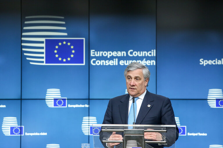 Zdjęcie 13: Special European Council meeting ( Article 50 )- Press Conference