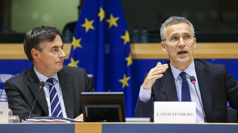 Fotografija 6: Joint AFET-SEDE meeting - EU-NATO cooperation - Exchange of views with NATO Secretary General