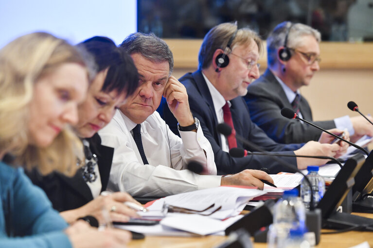 Photo 13: DROI/INTA joint hearing on Business and Human Rights in EU External Policies -  Non-financial reporting and due diligence