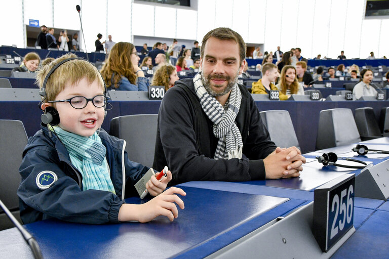 Fotografia 15: Open Day of the European institutions 2017 - Strasbourg -   Animation photo