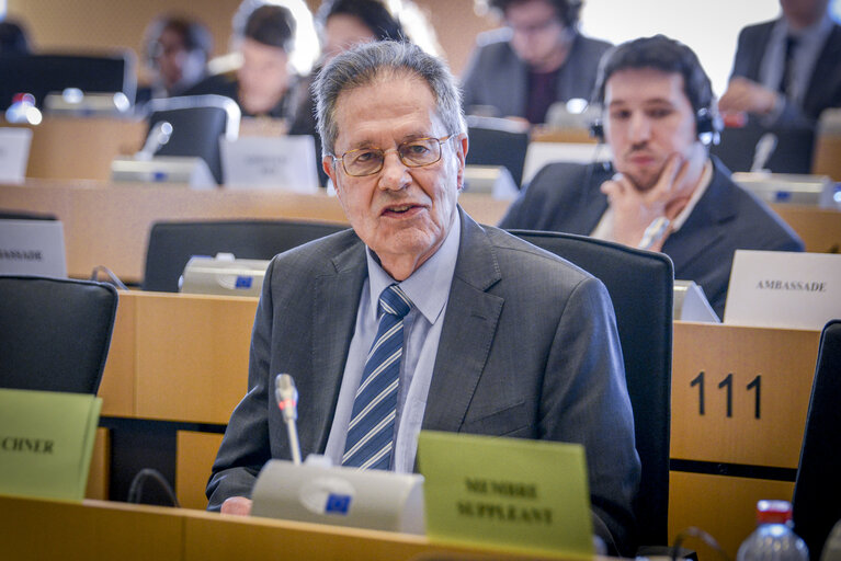 Foto 6: INTA Committee hearing on Dual-use reform: ' How to ' future-proof ' EU export controls ? '