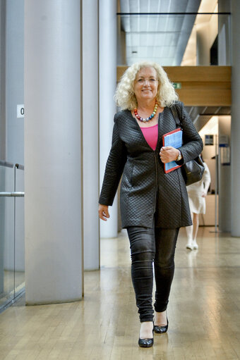 Photo 23 : Karin KADENBACH in the European Parliament in Strasbourg