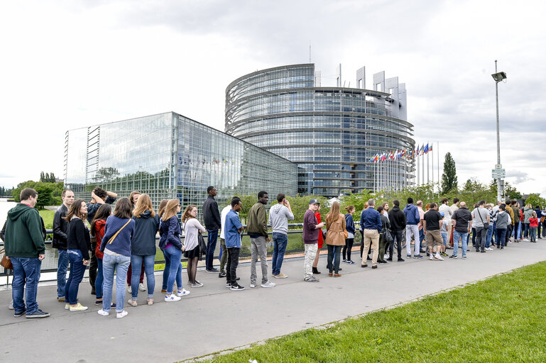 Open Day of the European institutions 2017 - Strasbourg -   Animation photo