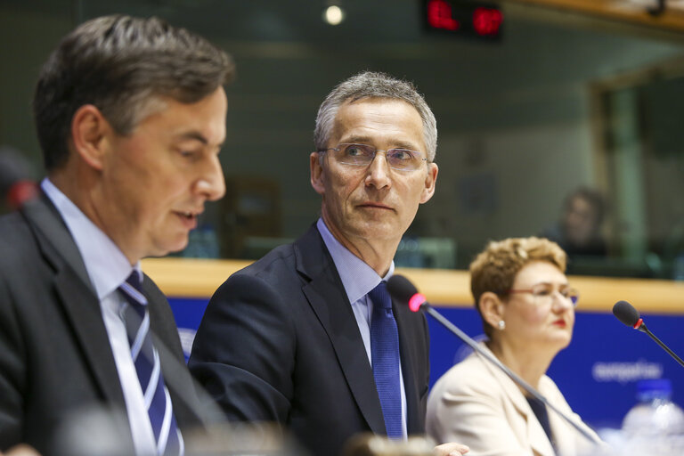 Fotografija 10: Joint AFET-SEDE meeting - EU-NATO cooperation - Exchange of views with NATO Secretary General