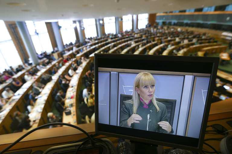 Fotografija 3: Hearing of Commissioner-designate for Internal Market, Industry, Entrepreneurship and SMEs - ITRE - IMCO