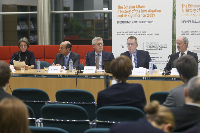 EPRS Roundtable discussion 'The Echelon Affair - The EP and the global interception between 1998 and 2002