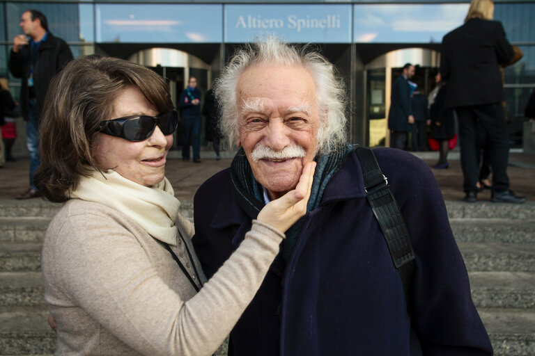 Suriet 3: Syriza MEPs at the European Parliament in Brussels