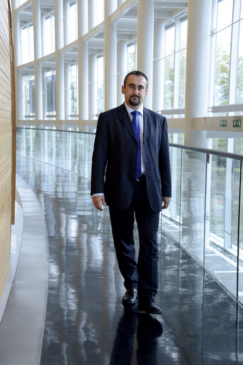 Fotó 1: Pavel POC in the European Parliament in Strasbourg