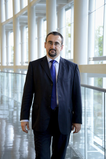 Fotó 2: Pavel POC in the European Parliament in Strasbourg