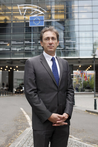 Fotografija 4: MEP Bernard MONOT at the European Parliament in Brussels