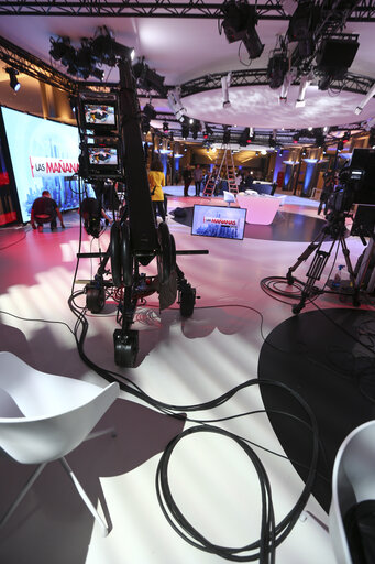 Photo 5 : Vox Box Studio set up for Spanish TV programme Las Mananas de Cuatro