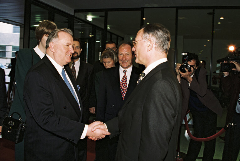 Fotografie 13: Visit of the President of Slovakia to the EP