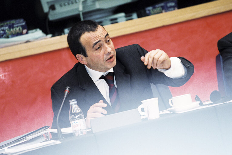 Fotografija 6: Meeting at the European Parliament