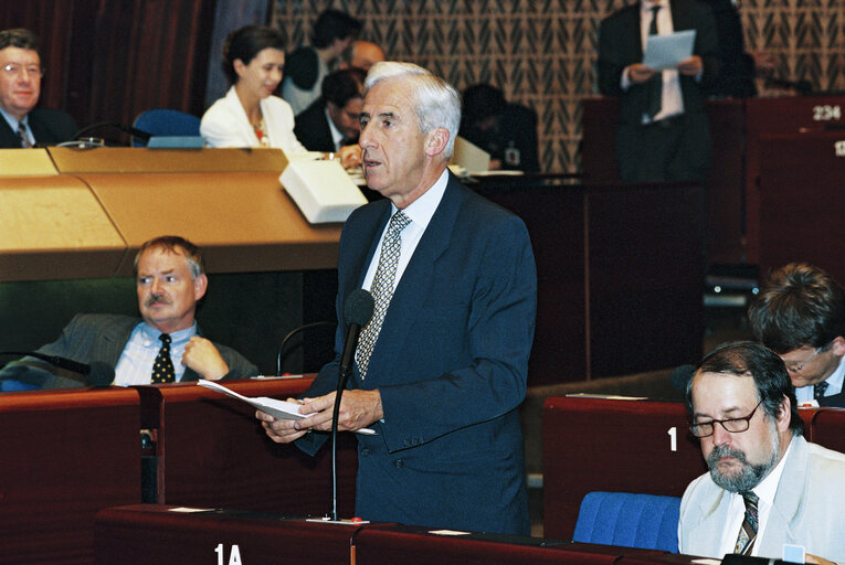 Fotografija 28: Plenary session in Strasbourg - Presentation of the Luxembourg Presidency work programme