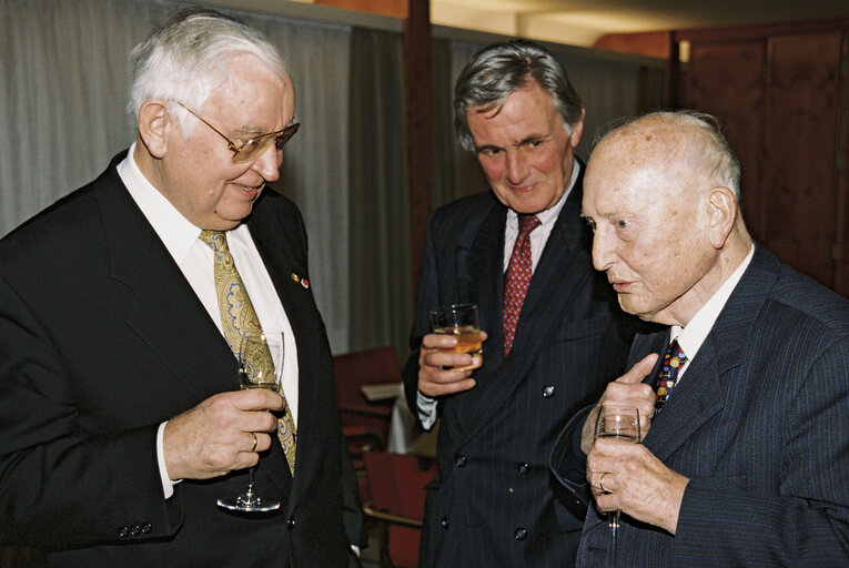 Reception with former EP Presidents