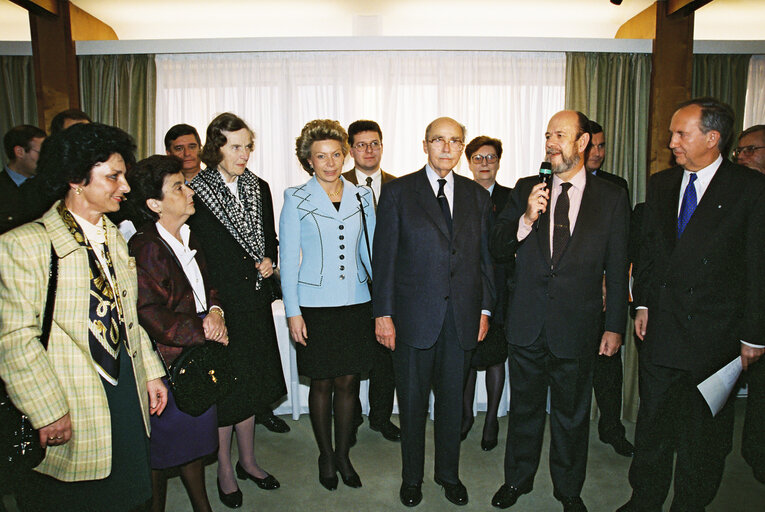 Suriet 19: Reception on the occasion of Otto von Habsburg's birthday in the European Parliament