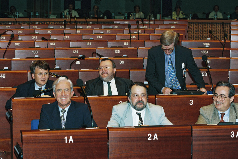 Fotografija 29: Plenary session in Strasbourg - Presentation of the Luxembourg Presidency work programme