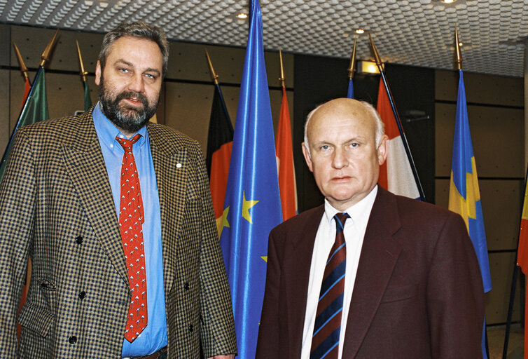 Foto 4: MEP Bernhard RAPKAY at the European Parliament in Strasbourg